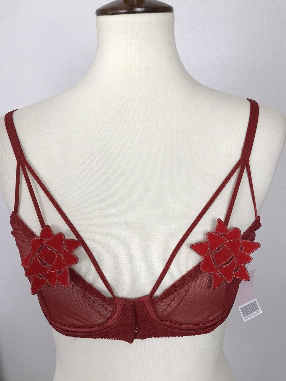 Fenty X Savage Bra Lingerie Sheer Floral Coquette Romantic Goth Boudoir